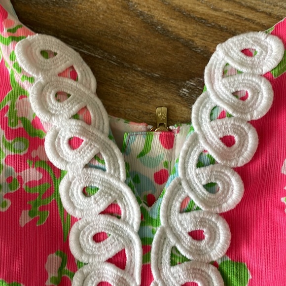 LILLY PULITZER Cathy Shift Dress in Flamingo Pink Southern Charm - Picture 3 of 15